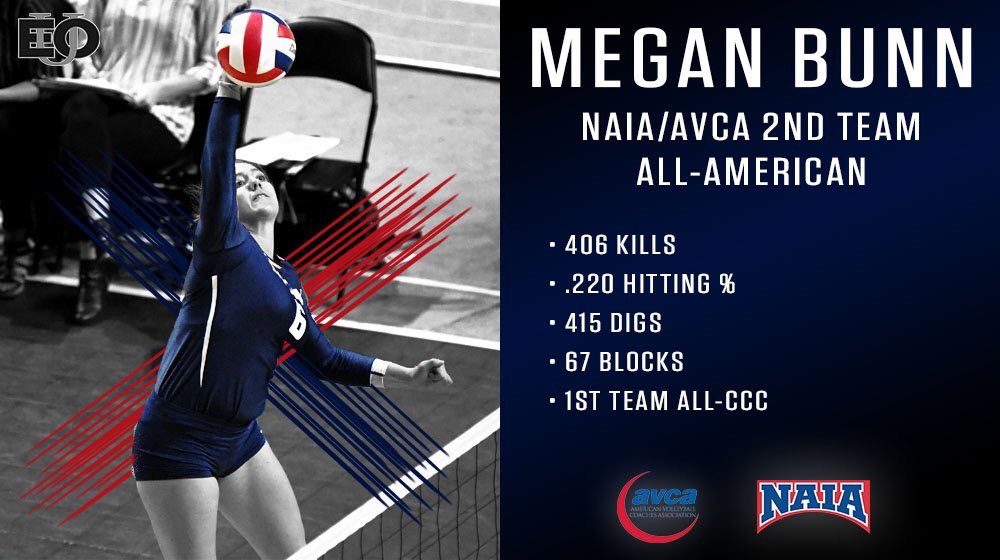 EouVolleyball's tweet photo. 🚨🚨 ALL-AMERICAN ALERT🚨🚨 

Congrats to @beganmunn on 2nd team and @haileeackerman honorable mention #GoMounties https://t.co/ukyJr1z148