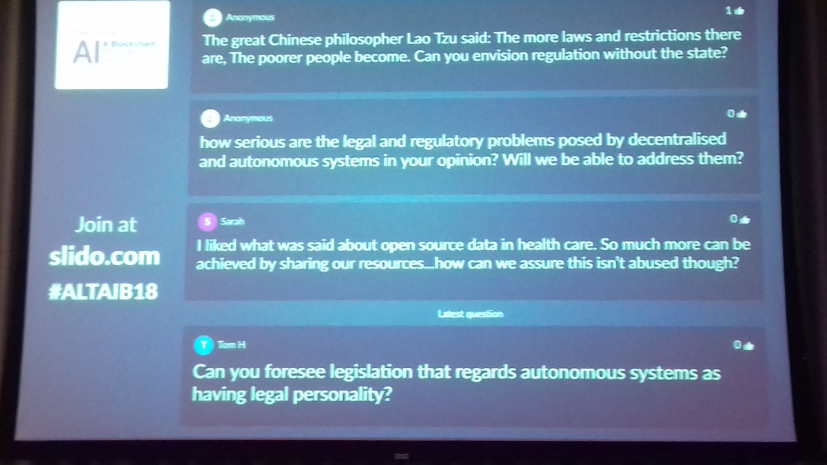 I love Tom's question #altaiblock <a href="/altaiblock/">Alternative AI and Blockchain</a>