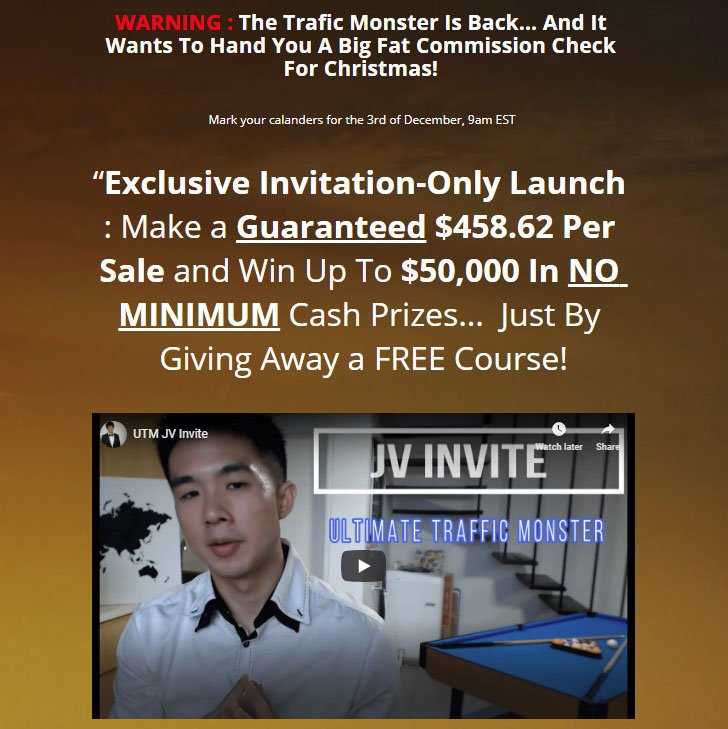 webbizkb's tweet photo. Your invitation to become an Ultimate Traffic Monster affiliate: https://t.co/Yi1ScROmu8 #bizopp #affiliate #jv #jointventure #utm #utmsystem #ultimatetrafficmonster #webtraffic #freetraffic #paidtraffic #websitetraffic #traffic #leads #leadgeneration #marketing #onlinemarketing https://t.co/qaQUIazAam