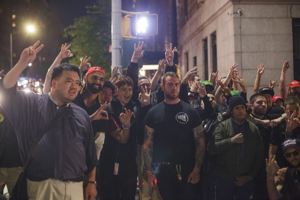There's a group called "Proud Boys" who are apparently are all happy to jerk you off for three bucks.