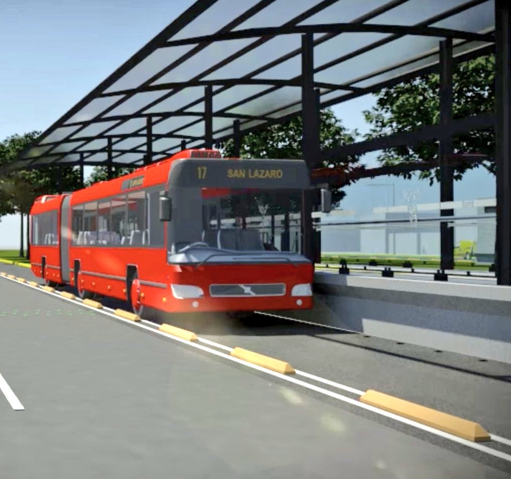 Con los autobuses modernos de #MetrobúsL5 dejaremos de emitir 25 mil toneladas de CO2 al año. #VamosMásLejos #ObrasCDMX