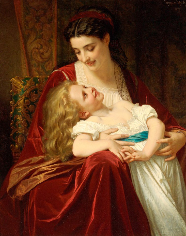 Картина материнская любовь