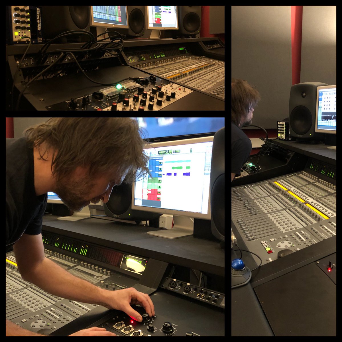 hootstudiosuk's tweet photo. Someone is having lots of fun this afternoon mixing and mastering music through our new analogue gear for one of our latest projects! #analogue #ProTools #genelec #wesaudio #buzzaudio #thermionicculture #audio #postproduction #music #lovemyjob https://t.co/xcTUIebP36