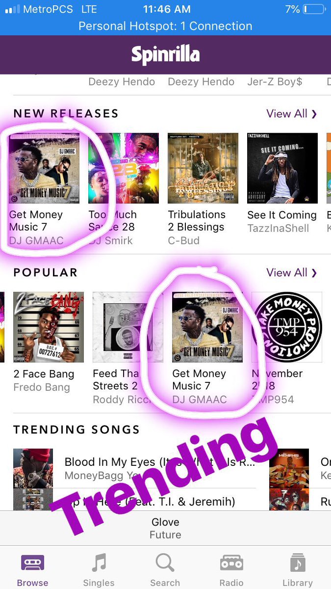 _GMAAC's tweet photo. “Get Money Music 7” is OUT NOW trending Front Page @spinrilla Go Stream/Download NOW 🌐🔌

https://t.co/rFehBobC5g 👈🏾 https://t.co/TCHzJXg80D