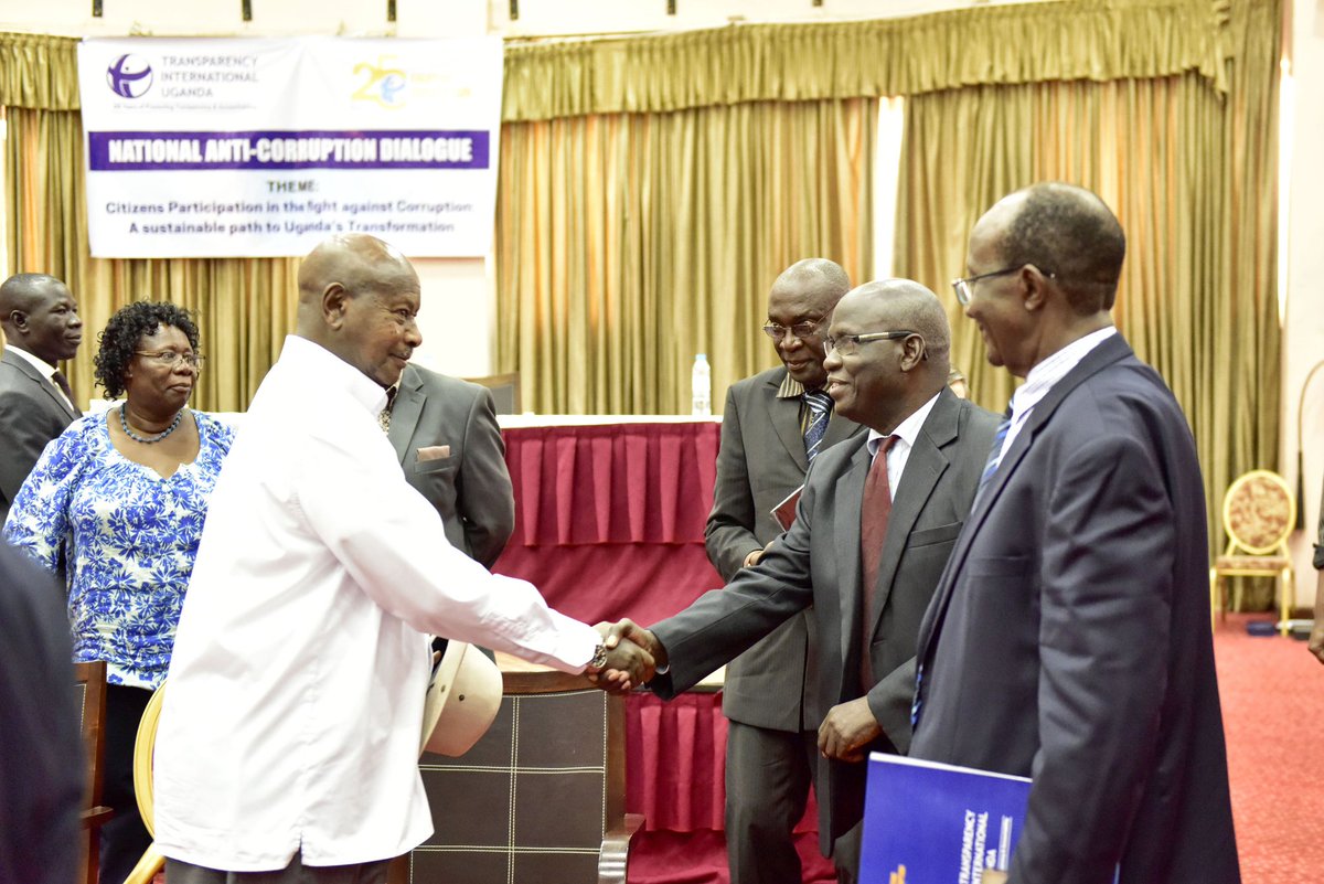 Yoweri K Museveni (@KagutaMuseveni) on Twitter photo 2018-12-04 17:39:00 These pressing problems were extra-judicial killings, lack of democracy, collapsed economy, collapsed infrastructure and the problem of poaching in the tourism sector. Corruption was below these in order of urgency. These pressing problems were extra-judicial killings, lack of democracy, collapsed economy, collapsed infrastructure and the problem of poaching in the tourism sector. Corruption was below these in order of urgency.