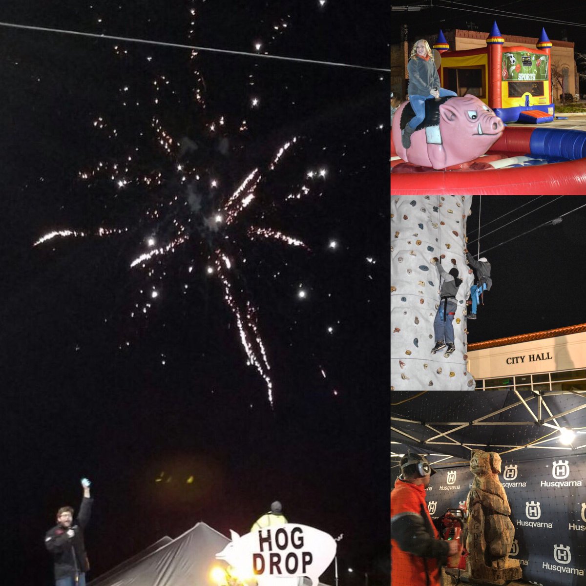 the_new_south's tweet photo. Listen up folks if you haven’t planned your New Years Eve party yet make sure to put the Unadilla Hog Drop on your schedule. Y’all make sure to be in downtown Unadilla, Georgia on December 31st from 7pm-1am. Don’t miss the party! #Unadilla #HogDrop https://t.co/43VbyZnPMM