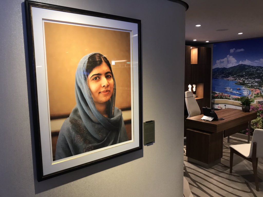 meetmeonboard's tweet photo. So honored to have heard @Malala Yousafzai during the naming reception of #CelebrityEdge So powerful!  @CelebrityCruise https://t.co/9hghBwiarh