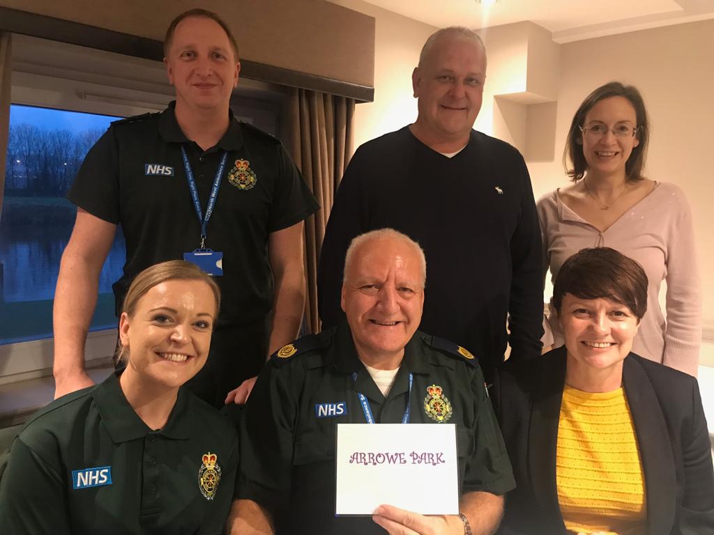 Very good day today on Preston at the 90 day improvement conference . Team Wirral working closely to improve patient care. #EveryMinuteMatters #NWAS