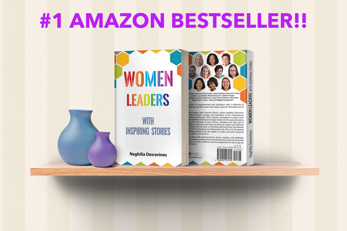 MyCoachTrina's tweet photo. Today I made 3 TIME #Amazonbestseller with the release of of "Women Leaders w Inspiring Stories https://t.co/RzYsSaWWox  #1 in several categories! Thank you .@womelle  #DivyaParekh and fellow authors! Get your copy today for 99 cents on @AmazonKindle https://t.co/NnZmENgqTH