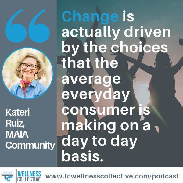 MAIACommunity's tweet image. Great chatting with Alex on the Twin Cities Wellness Collective Podcast. He asked real questions and it was easy to see his sincerity to collective wellness.
Listen to the full episode here: lnkd.in/gmNaAEF
#consciousconsumerism #podcast