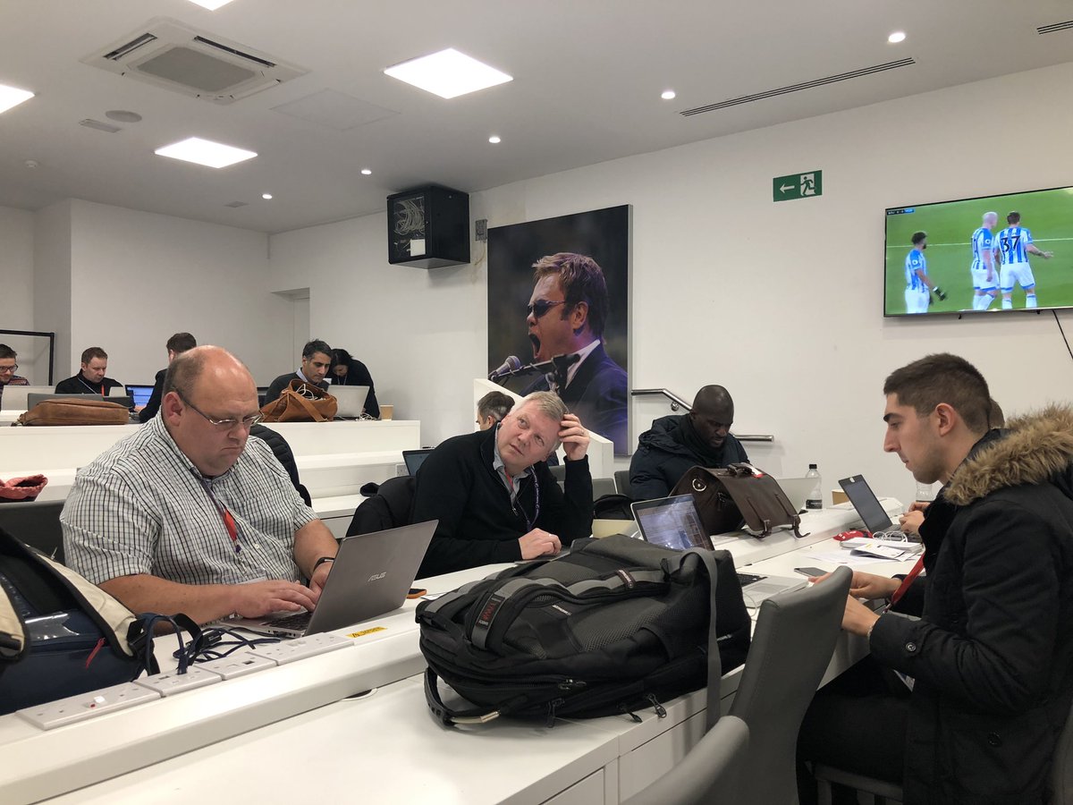 IanCheeseman's tweet photo. Just finished the vlog from Watford - the https://t.co/9pLbZR68F5 version should be on the official website very soon - you’ll find it listed under features - hope you enjoy it! #officialblogger #mcfc #cityfans #cityawaydays - can you tell I’m sat in the Watford press room? https://t.co/qsFktFbfxw