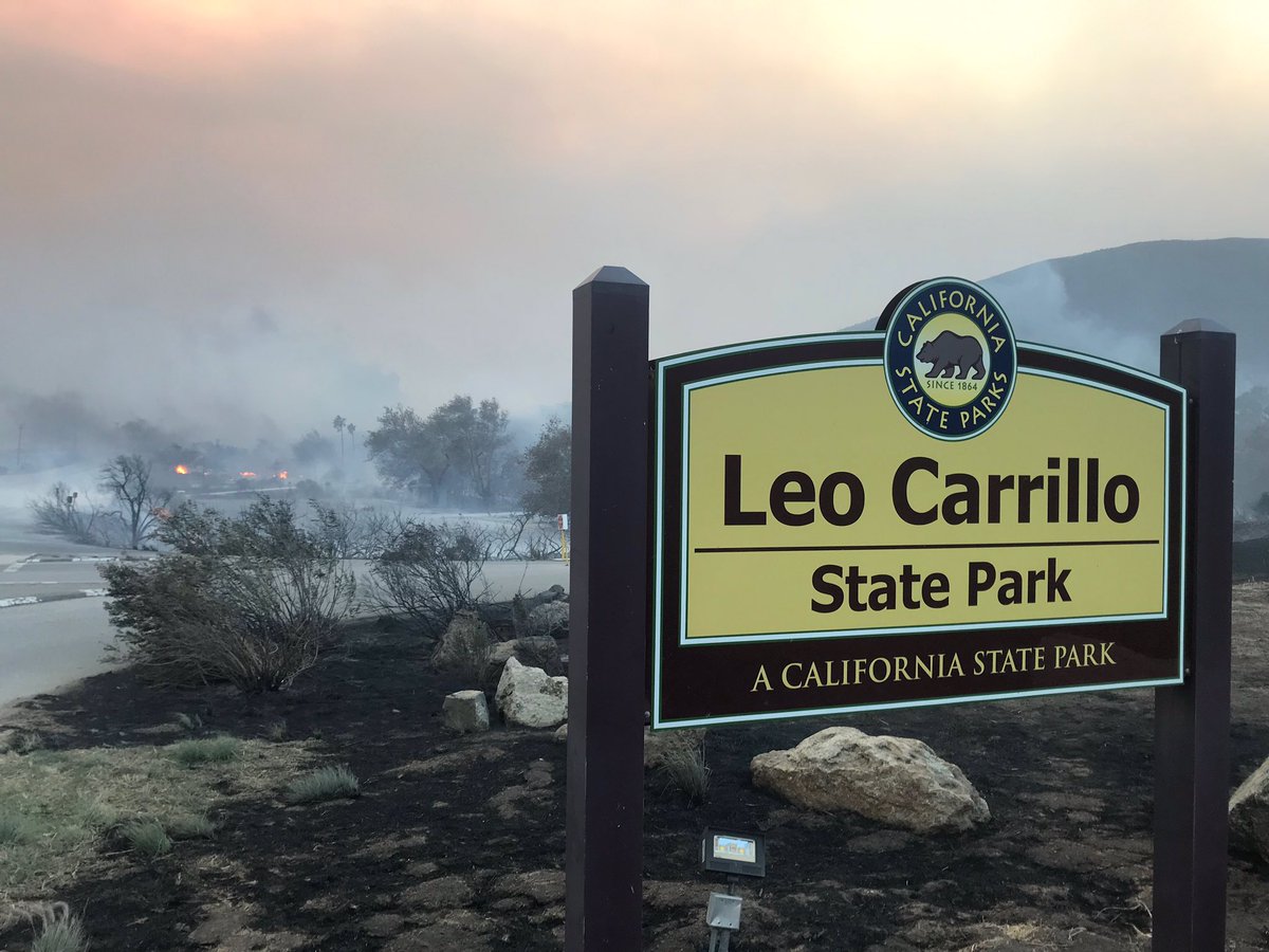 CAStateParks's tweet photo. Please help protect wildlife in fire-impacted areas. Leaving food &amp; water out post-fire can do more harm than good. Wildlife can suffer complications/illness from supplemental food/unnatural diet. Thanks for keeping CA’s wildlife wild.#KeepMeWild 
#CampFire
#HillFire
#WoolseyFire https://t.co/5Ww7xqjguP