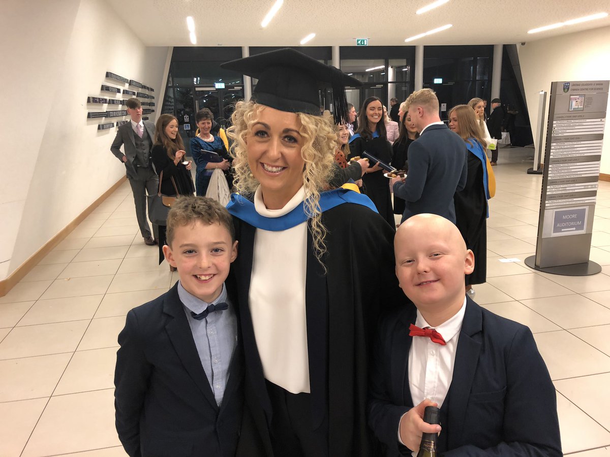 Jenzer001's tweet photo. Proud day. Makes it all worthwhile!!🎓🎓 #UCD #OLCHC #advancedpractice #Masters https://t.co/bFOkDPz68F