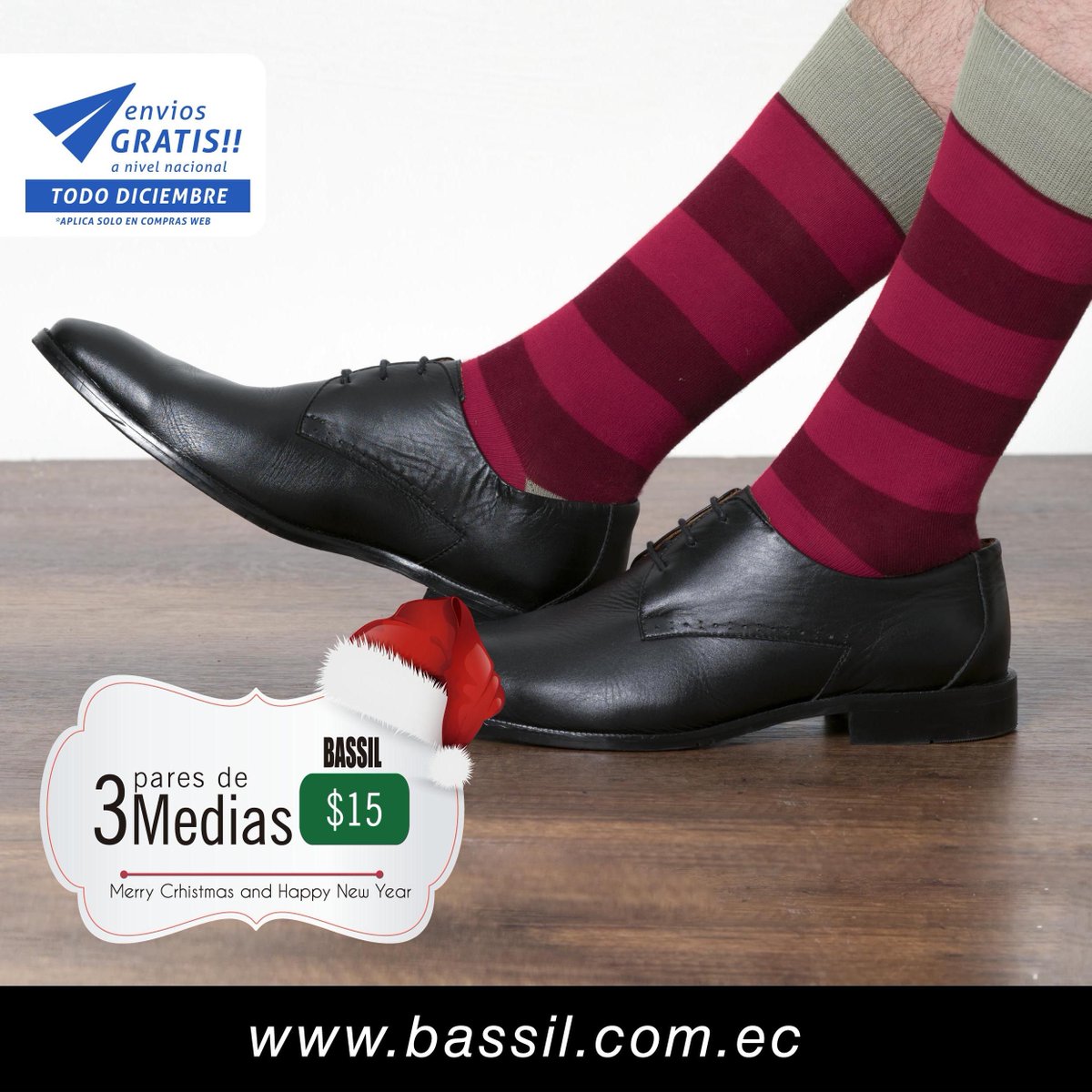Bassil_Ec's tweet photo. ¿Buscas el regalo para el amigo secreto? 😍Amarás esta promoción 3 pares de medias ❌💲15 #BassilPromo #Socks #NuevasColecciones #Medias https://t.co/OzlzBNAe0W