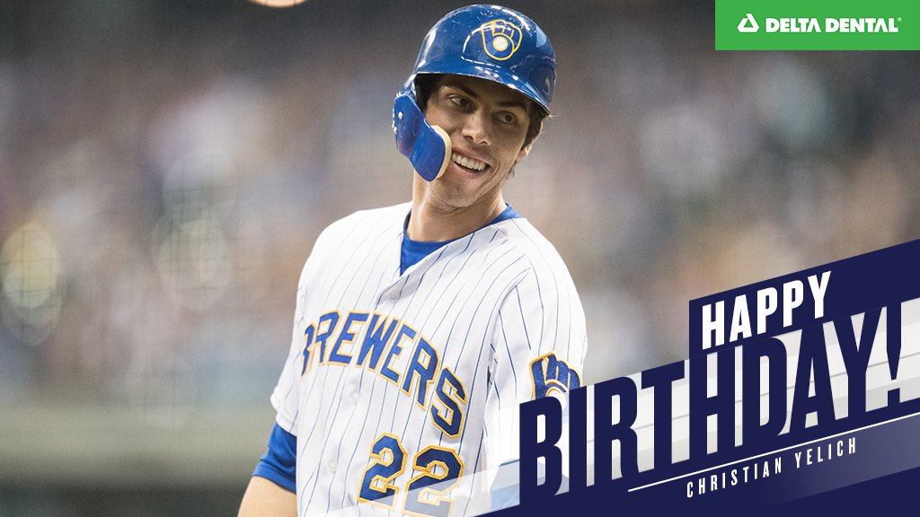 Happy birthday to the reigning NL MVP Christian Yelich! 