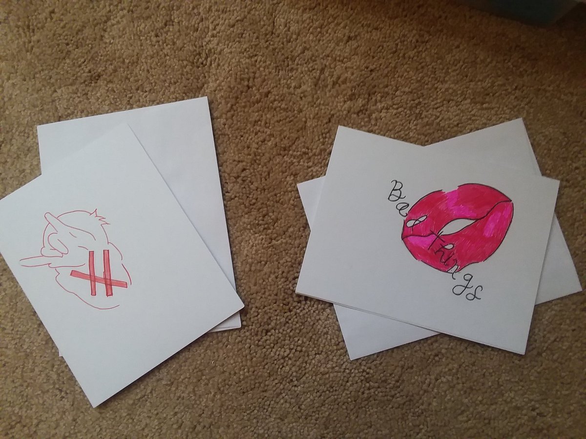 WandaW_92's tweet image. #RapDevil and #badthings hand drawn greeting cards. 
#machinegunkelly #LaceUp #iamest #XXwethehardest #staylaced #colsonbaker #handdrawn #cards #LaceUp #gts #lately