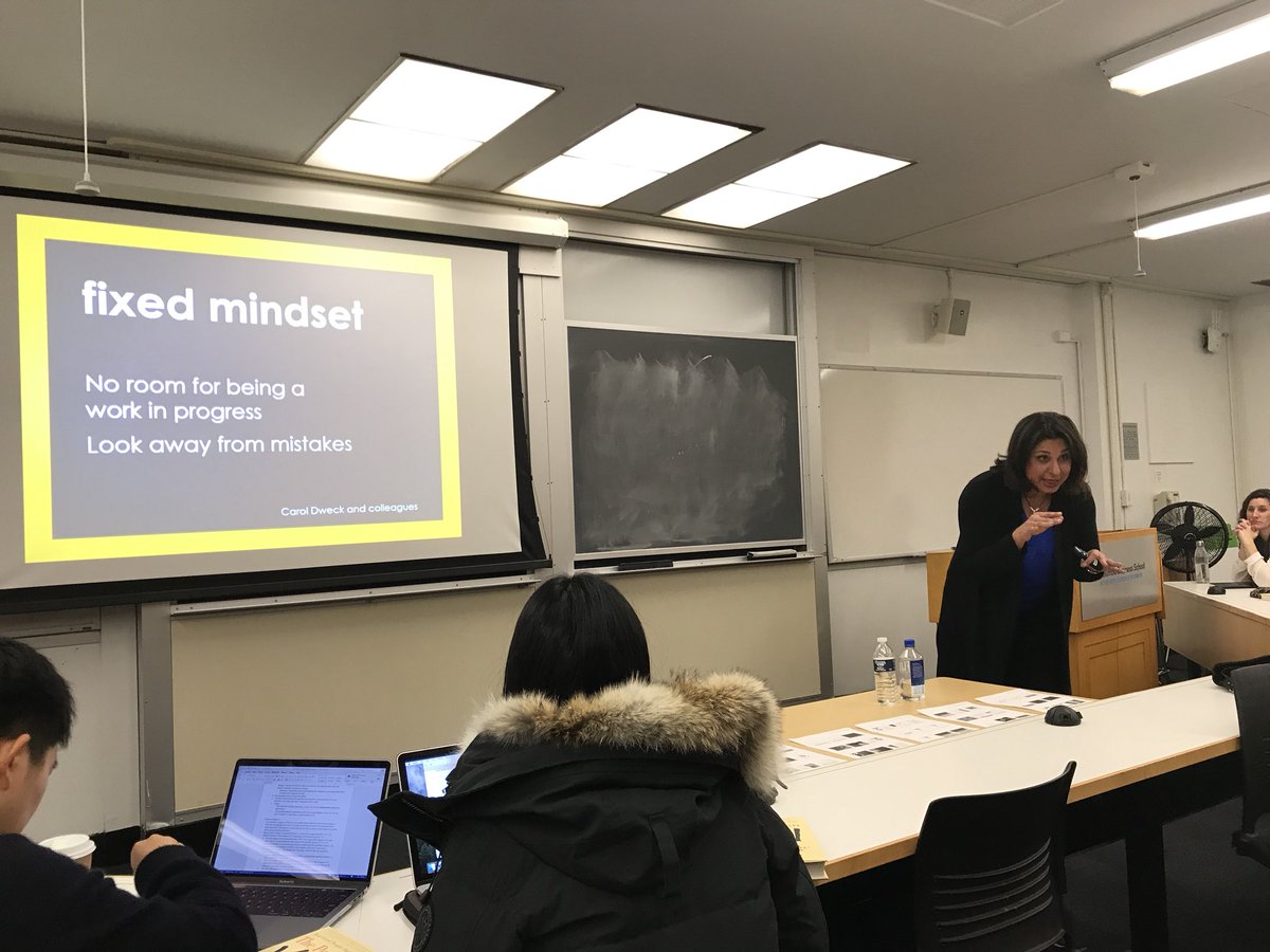 bernsteincenter's tweet photo. Leadership Lab author talk with @DollyChugh on her new book, The Person You Mean To Be, at @Columbia_Biz. #LeadershipAtCBS https://t.co/6WAkPI247Z