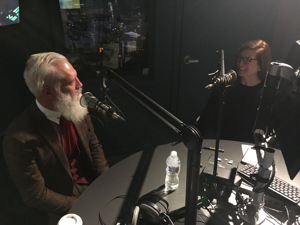 RTAProd's tweet photo. Last week we had the privilege of recording the @cafawards #FashionTalks #podcast with #FashionSanta @PaulMasonModel , hosted by the fabulous @thisisdonnab #RTAProductions https://t.co/5BXOAE1bqc