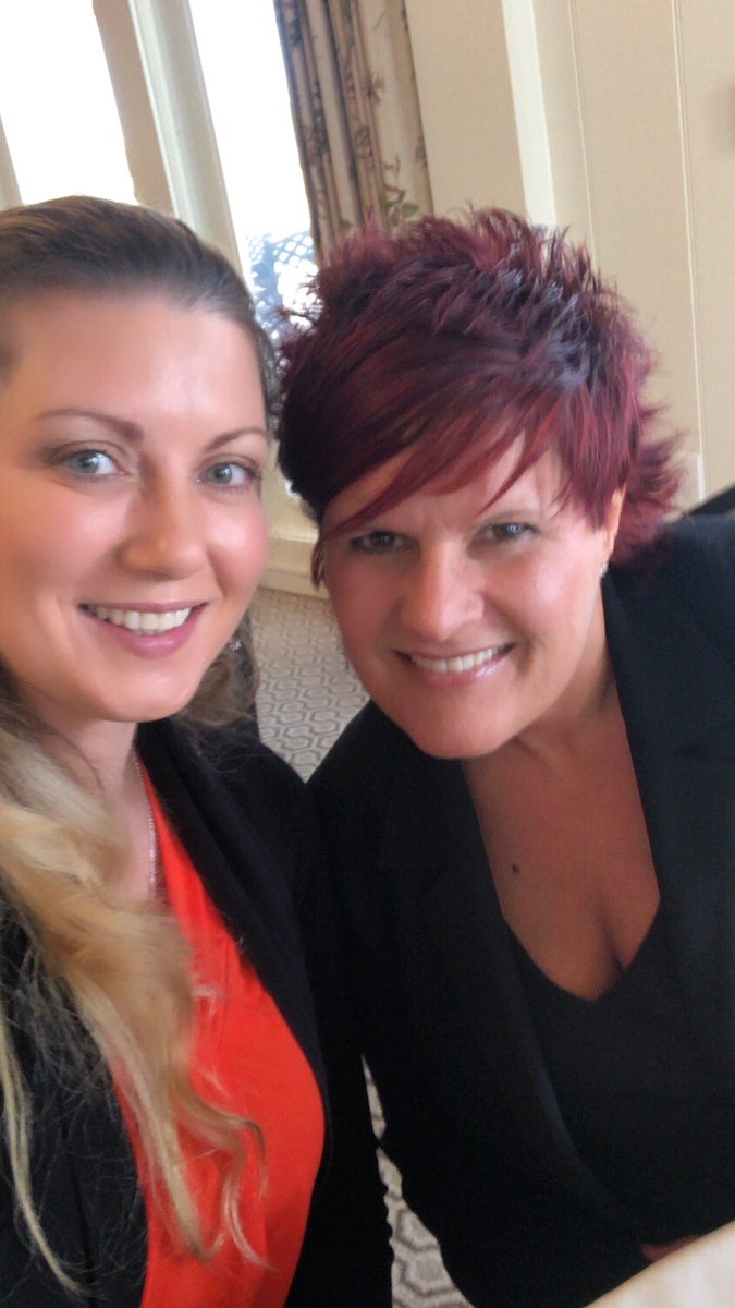 clicksuasion's tweet image. Team members @dv_speaker and @Ask_Crystal_Lee played hooky from the lab to join the @moorecountycham for lunch.