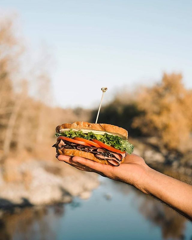 All the autumn leaves may be gone, but our delicious sandwiches are still here, and we'll bring them right to your office desk!