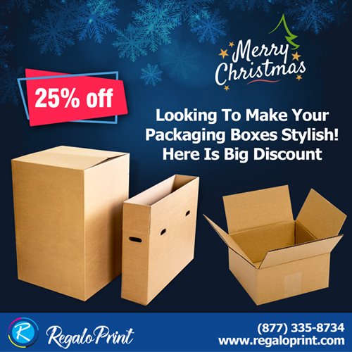 Jeff_Nelsonn's tweet photo. Avail 25% #Christmas discount offer on #CustomPackagingBoxes by @RegaloPrint Visit here now https://t.co/B07zVNfZDn
#CheapBoxes #CheapPackaging #Gift #GiftBoxes #CustomBoxes #CustomPackaging #Printing #Boxes #Packaging #TuesdayThoughts #NationalCookieDay #HovDay #ChristmasBoxes https://t.co/5hLGjr0Tsu