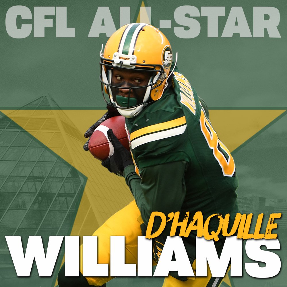 GoElks's tweet photo. 🌟🌟🌟🌟🌟

After his league leading performance, WR @YFBurnna_cmh has been named a CFL All-Star! Congrats Duke! https://t.co/K5udNpKx5z