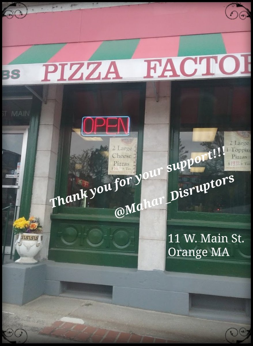 Tonight's <a href="/MaharDisruptors/">Mahar_Disruptors</a> #esport games; sponsored by Pizza Factory Orange Ma!!! Thank you for your support!! 
<a href="/playvs/">PlayVS</a> <a href="/NFHS_Org/">NFHS</a> <a href="/mass_digi/">MassDigi🚀WPI</a> @beckeresports @JayAshEOHED <a href="/VisitWesternMA/">Franklin Co. Chamber</a> <a href="/MSAA_33/">MSAA</a> #education @jo_comerford <a href="/repwhipps/">Susannah Whipps</a> #businessowner #SmallBizSat <a href="/TheRecorderNews/">Greenfield Recorder</a> #IoT