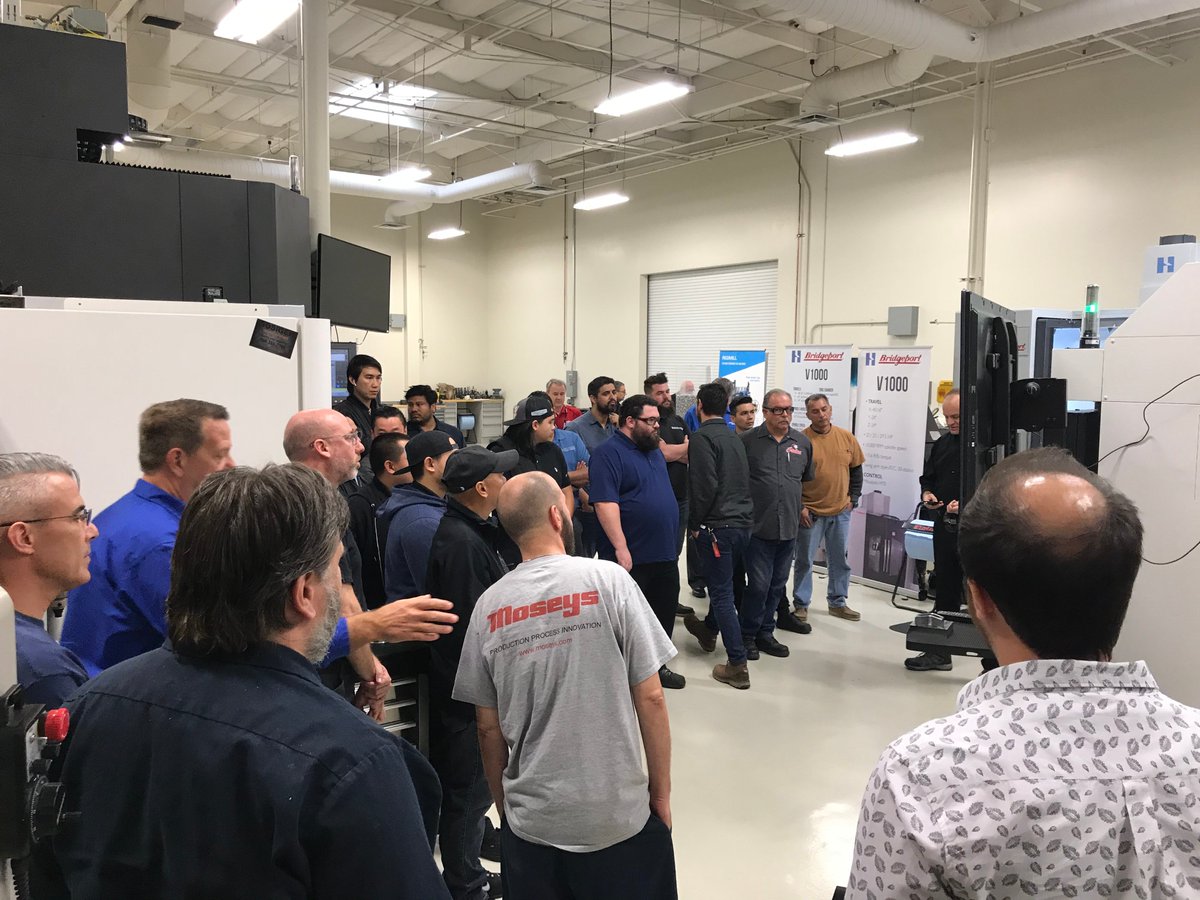 EspritEdge's tweet photo. We had another great turnout for our @OkumaAmerica Lunch and Learn Series last week at @GOSIGER SoCal. Thank you to our partners @VERICUT_CGTech and @Kennametal who helped make this a great #success. #partners #manufacturing #cnc #collaborate #okuma #gosiger #kennametal #vericut https://t.co/8lnn3CIpVv