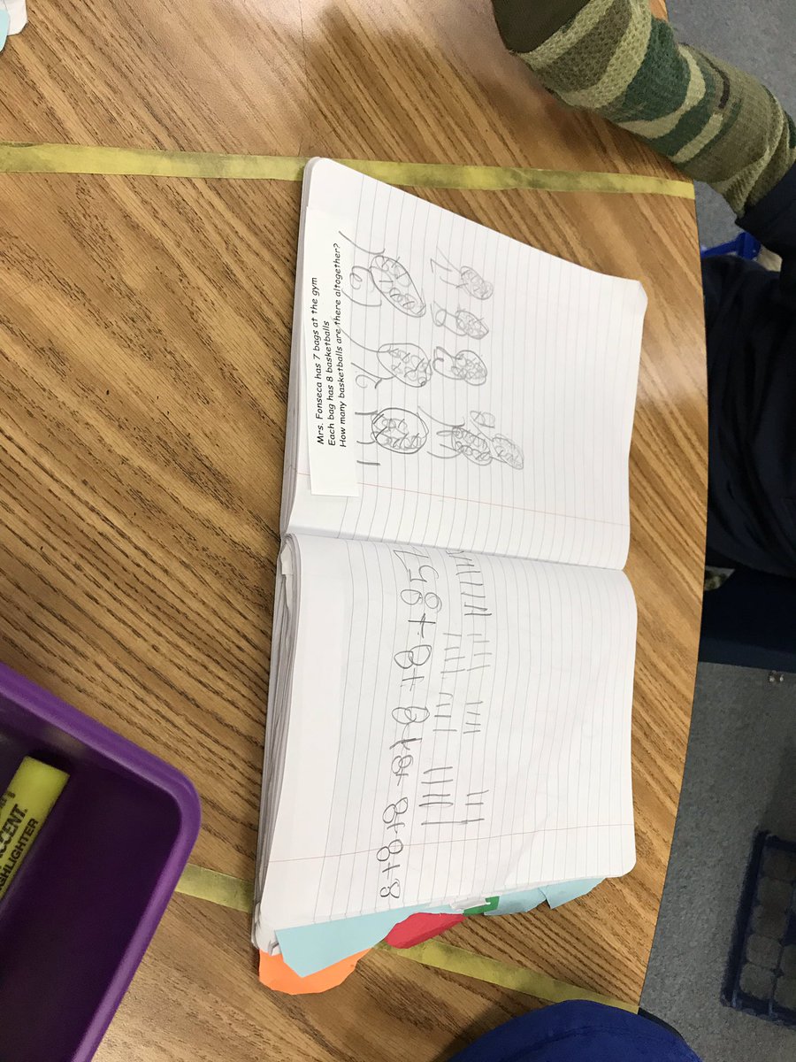 adrip8aboone's tweet photo. Solving real world problems @AliefMathK6 @ReesStars #lovemath #interactivejournal https://t.co/vIxp0IuK64