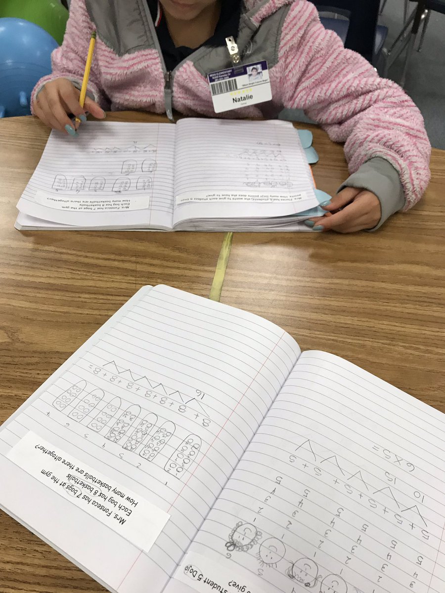 adrip8aboone's tweet photo. Solving real world problems @AliefMathK6 @ReesStars #lovemath #interactivejournal https://t.co/vIxp0IuK64