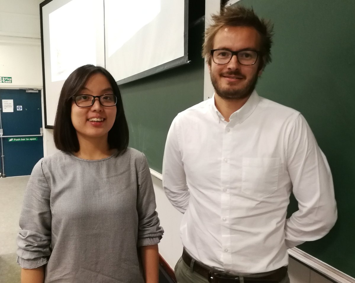 ChemistryatYork's tweet photo. @UnsworthChem @EPSRC @gamble_lab Good luck Aggie! Here are a couple more memories - from the JEOL Postdoc Comp Winners' Seminar in September. Keep in touch :) https://t.co/TYpb2mtjNn