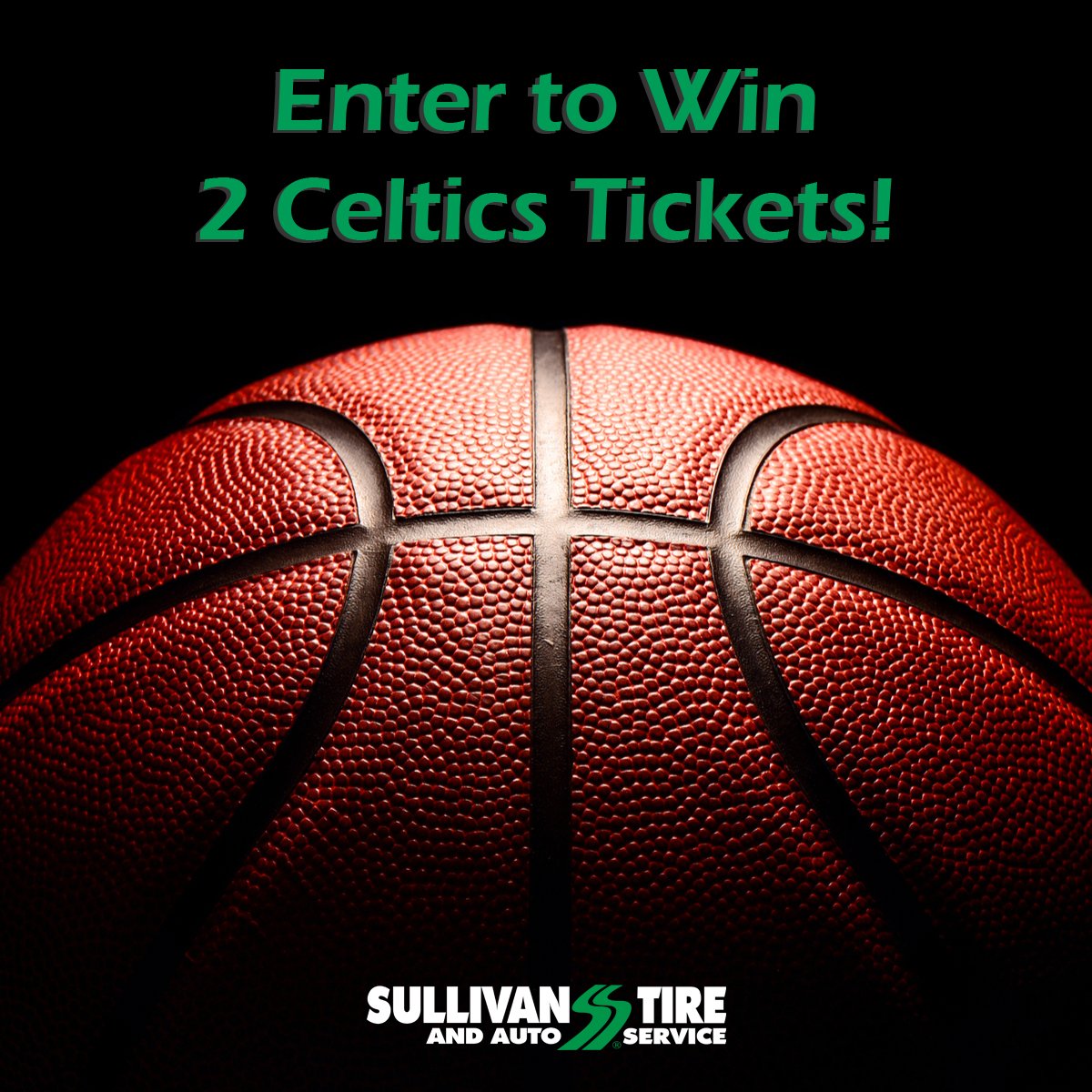 SullivanTire's tweet photo. ☘️ENTER TO #WIN 2 tickets to the 12/21/18 Boston #Celtics game! FOLLOW @SullivanTire, LIKE &amp; RETWEET this post using #sullycelticscontest for a chance to win. 

Must enter by 12/14/18 @8am EST &amp; live in MA, ME, RI, or NH. Winner will be messaged directly. #contest #giveaway https://t.co/oeR1cwWtmX