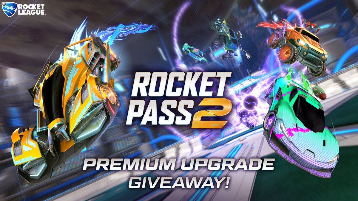 GIVEAWAY TIME! <a href="/RocketLeague/">Rocket League</a> and I are combining forces to give away 5 #RocketPass2 Premium Upgrades! Follow and retweet by 8pm GMT on 8th December to enter, all platforms! Huge thanks to <a href="/PsyonixStudios/">Psyonix</a> for the upgrades! #ad