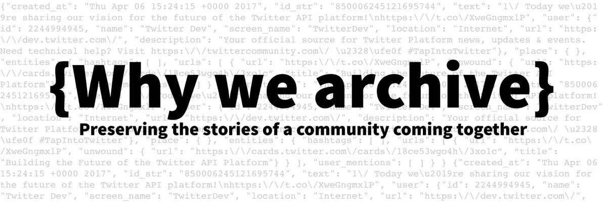 unlvsc's tweet image. Learn how to access and use the 1 October Twitter Collection in this tutorial created by @thomasgpadilla  and @mirandabarrie.  #whywearchive goo.gl/9v6rS7