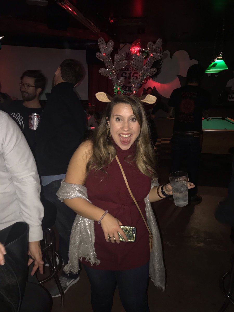 Why yes, we did enjoy our holiday party last Friday 🌲✨🎅