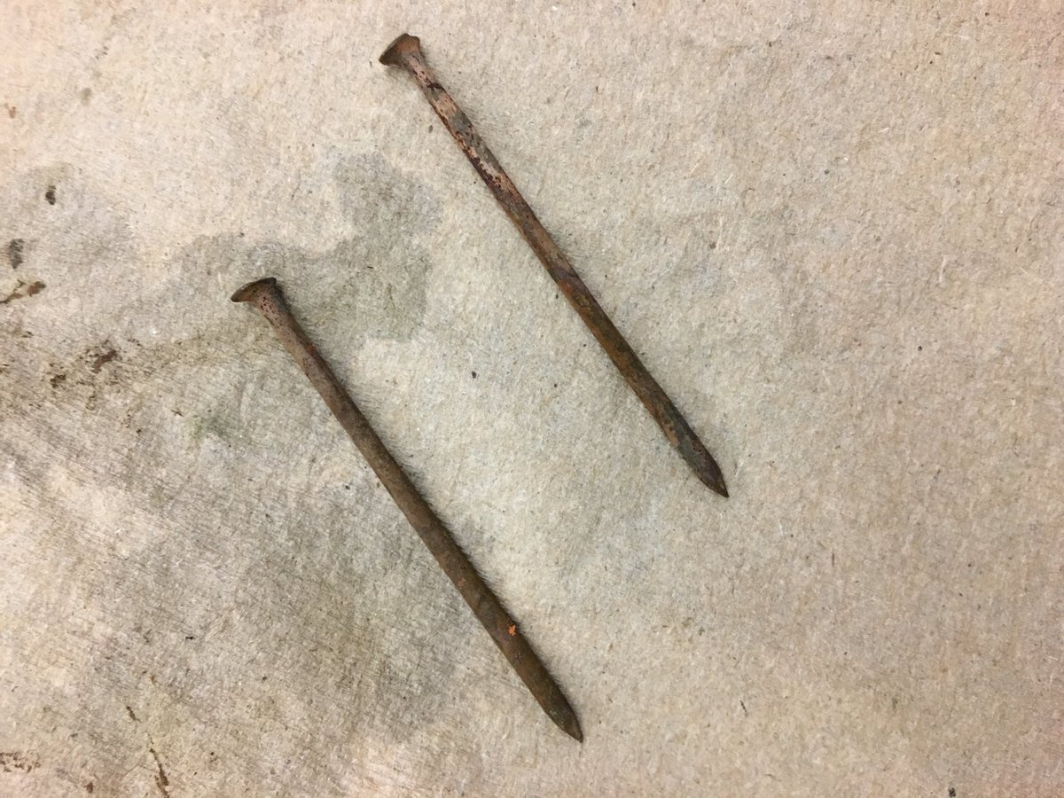 atkinswestchem's tweet image. Day 3 of the nail stoichiometry lab - the mass of the nails decreased and we made Cu! Now to calculate our %Yield 📝 @WSFCS_Science #RealTimeChem #WeDoScienceWell #ExpModelDemo