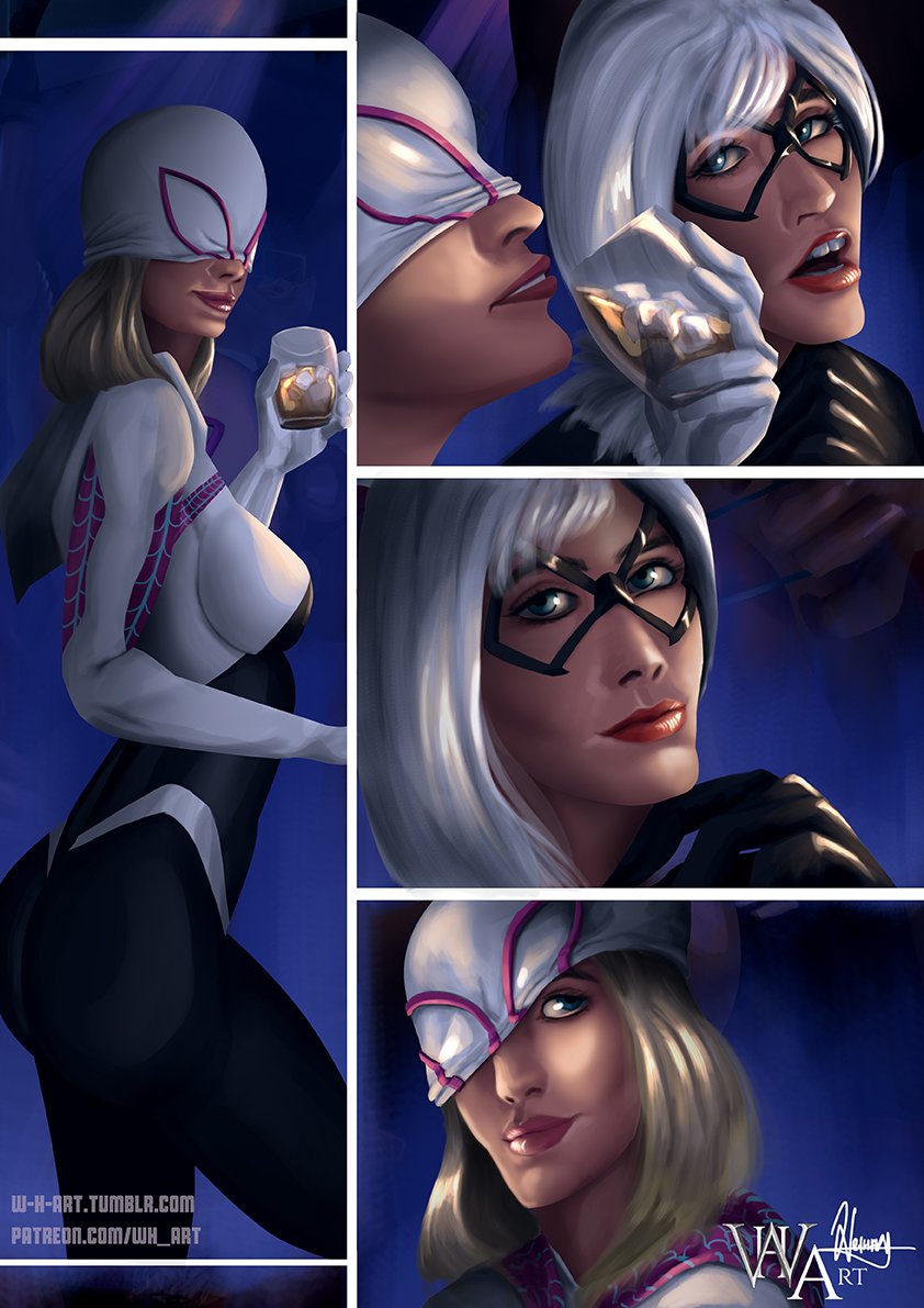 “Spider-Gwen &amp; Black Cat’s Night Out (Halloween Special) &#...