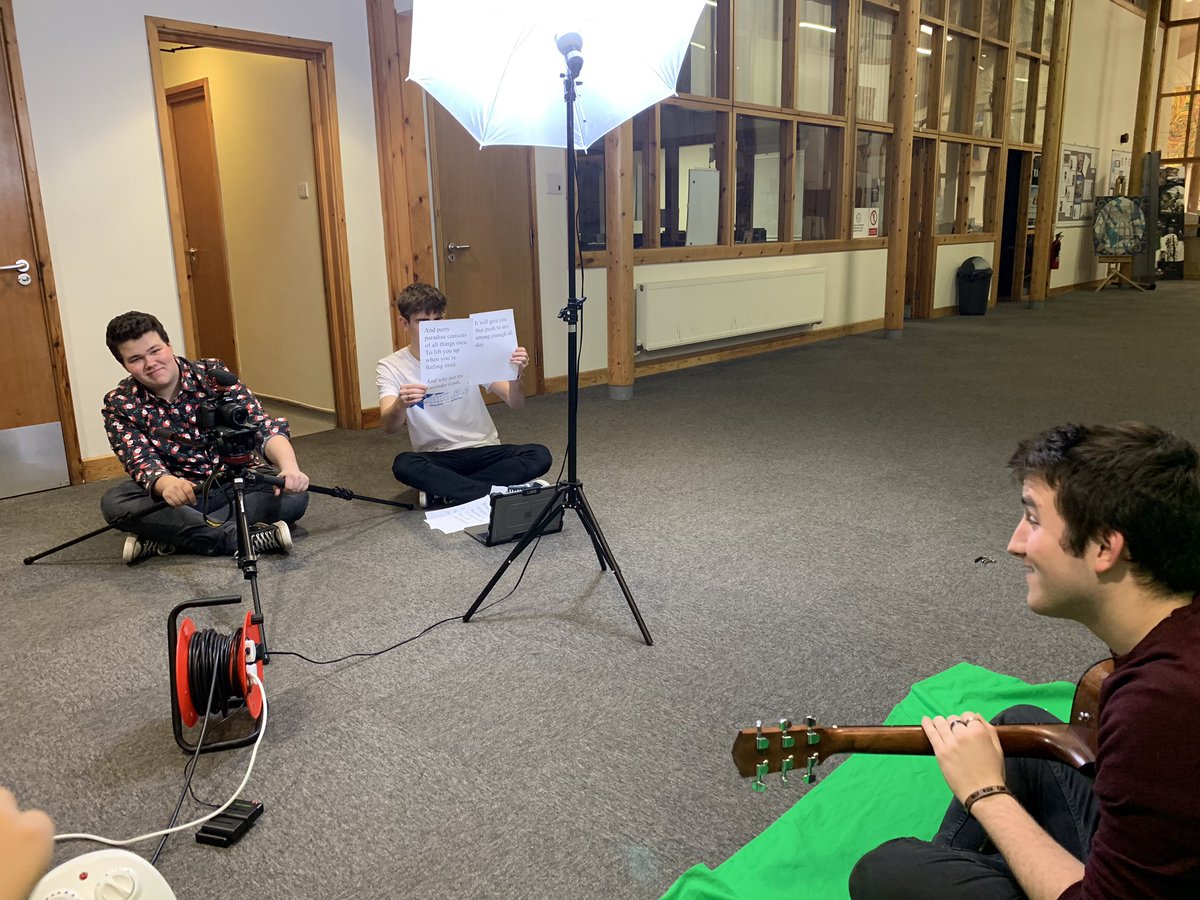 HaybridgeMedia's tweet photo. Filming this evening using the green screen for Unit 20. https://t.co/5Dfp5gbEMH