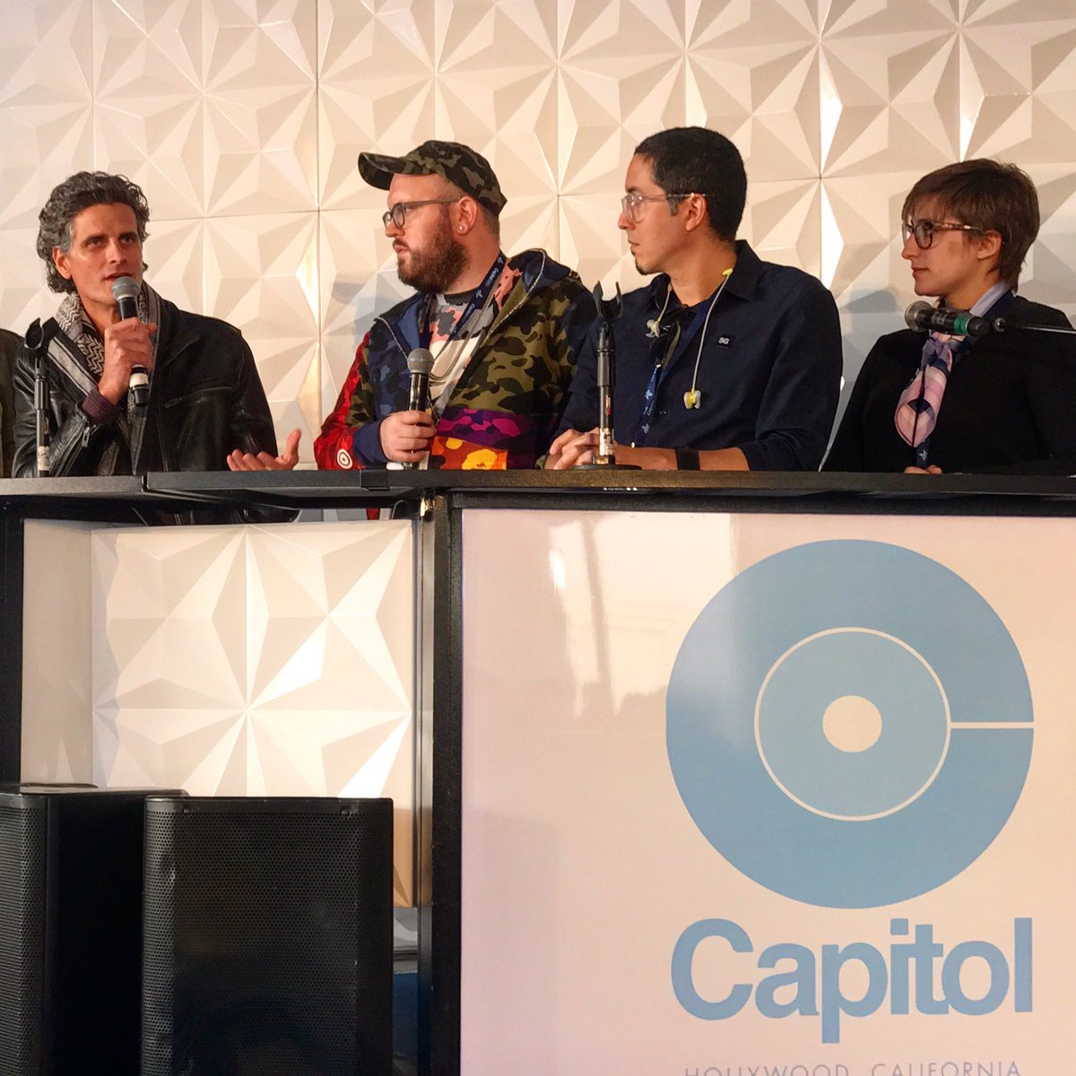 DigitalLA's tweet photo. Our friends @cybercodetwins won an award at the #CapitolRoyale music tech hackathon over the weekend that featured panels, startups, was live-streamed on Twitch, and final performance by Fortnite’s Ninja gamer. Our recap article https://t.co/EyT35mFwTj #Capitol360 https://t.co/oNZkDTXSix