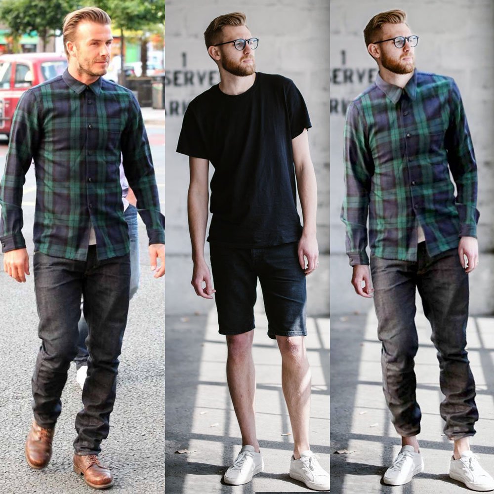 tryforma's tweet image. #TuesdayVibes with @davidbeckham - Steal this look w/ a TAP of a button ⚡️🔥 Just download our app and see any look on yourself virtually 😱 itunes.apple.com/us/app/forma-w… #ootdbyforma #wearanything #ootd #augmentedreality #styleinspo  #virtualcloset #celebritystyle #menscasual