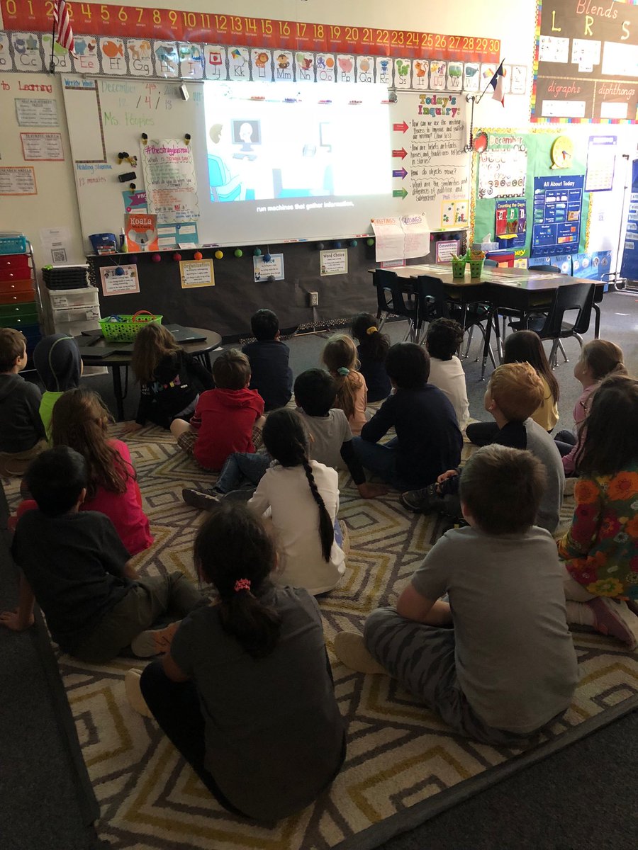 MsAPeoples's tweet photo. Having a blast participating in the #HourOfCode with my creative first graders using #Kodable! #SWESCodes @tech4fun @RRISDTech https://t.co/D3UCTkAJNB