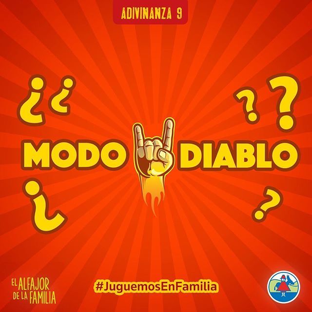 ¡¡MODO DIABLO!! 🤟🔥
¿Quiénes pueden contarnos para qué se usa y qué significa?🤔
¡Multiplicá tus chances compartiendo la publicación! 🎉
#JuguemosEnFamilia