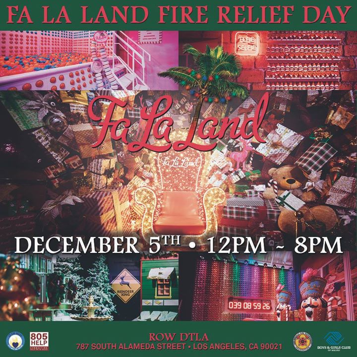 805help's tweet photo. We’re excited to partner with @falalandLA  who is hosting this free event for fire survivors on 12/5.
Interested in attending, DM us for more information! #805Help https://t.co/rSZPikbaxE