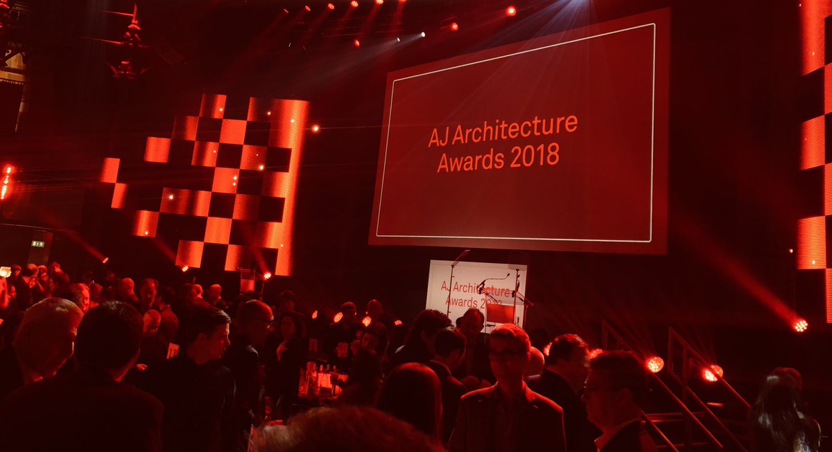 Looking forward to a great evening at the AJ Awards! Good luck to the team for the Alison Gingell Building, Coventry University. Shortlisted for Higher Education Project of the Year! @covcampus @BroadwayMalyan #AJArchAwards