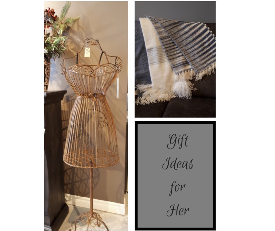 There are a few weeks left until Christmas. We have a lot of accessories that the decorator on your Christmas list might like. Stumped for ideas, let us help. If all else fails a gift certificate makes a great stocking stuffer!
#giftideas #throws #dressingmannequin #Christmas