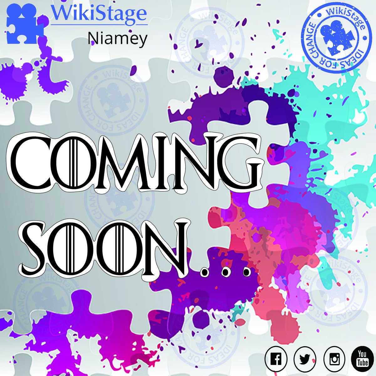 NiameyWikistage's tweet photo. {#AboutWikiStage}_#6
🔷🔹Informations🔹🔷
Suivez-nous sur nos différentes plateformes
#WikiStageEvent #FirstÉdition
#IdeasForChange #WikiStageNiamey https://t.co/f2ssl2AQtQ