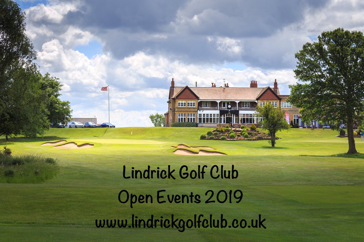What can I buy for Christmas? How about a game at Lindrick in one of our many Open Events in 2019 go to lindrickgolfclub.co.uk to book