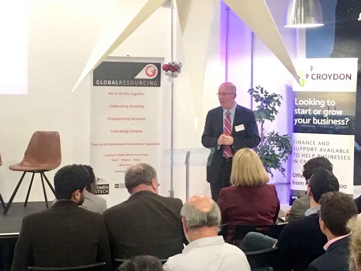 Enterprise4LDN's tweet photo. “Once in a lifetime programme for businesses & entrepreneurs in Croydon” Keith speaking on the great benefits for the Croydon Enterprise Loan Fund.
#CroydonTechForum #CroydonTech #Enterprise4LDN https://t.co/Qd8K0OnQQ5