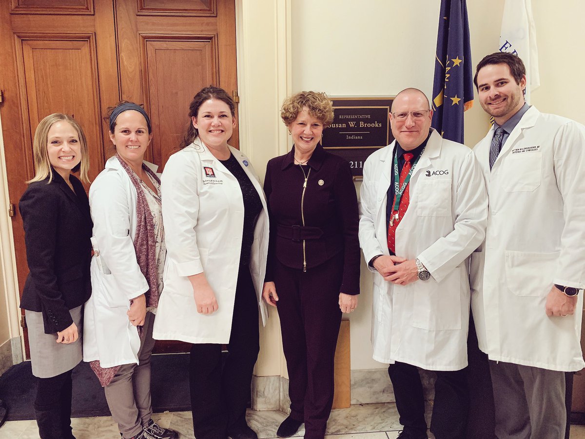 KtMcH's tweet photo. Thanks to @SusanWBrooks for leadership in preventing #MaternalMortality with the #Act2SaveMoms! Looking forward to working together for #Hoosier moms!

 #ObGs2SaveMoms https://t.co/6l6W6OoVYu