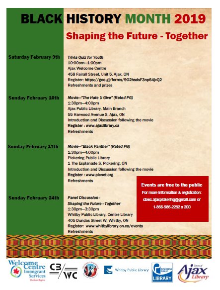 wo_black's tweet photo. Black History Month Event Calendar!
#freeevents #education #movie #discussionpanel #Trivia #children #BlackHistoryMonth https://t.co/pyvJHXadVd